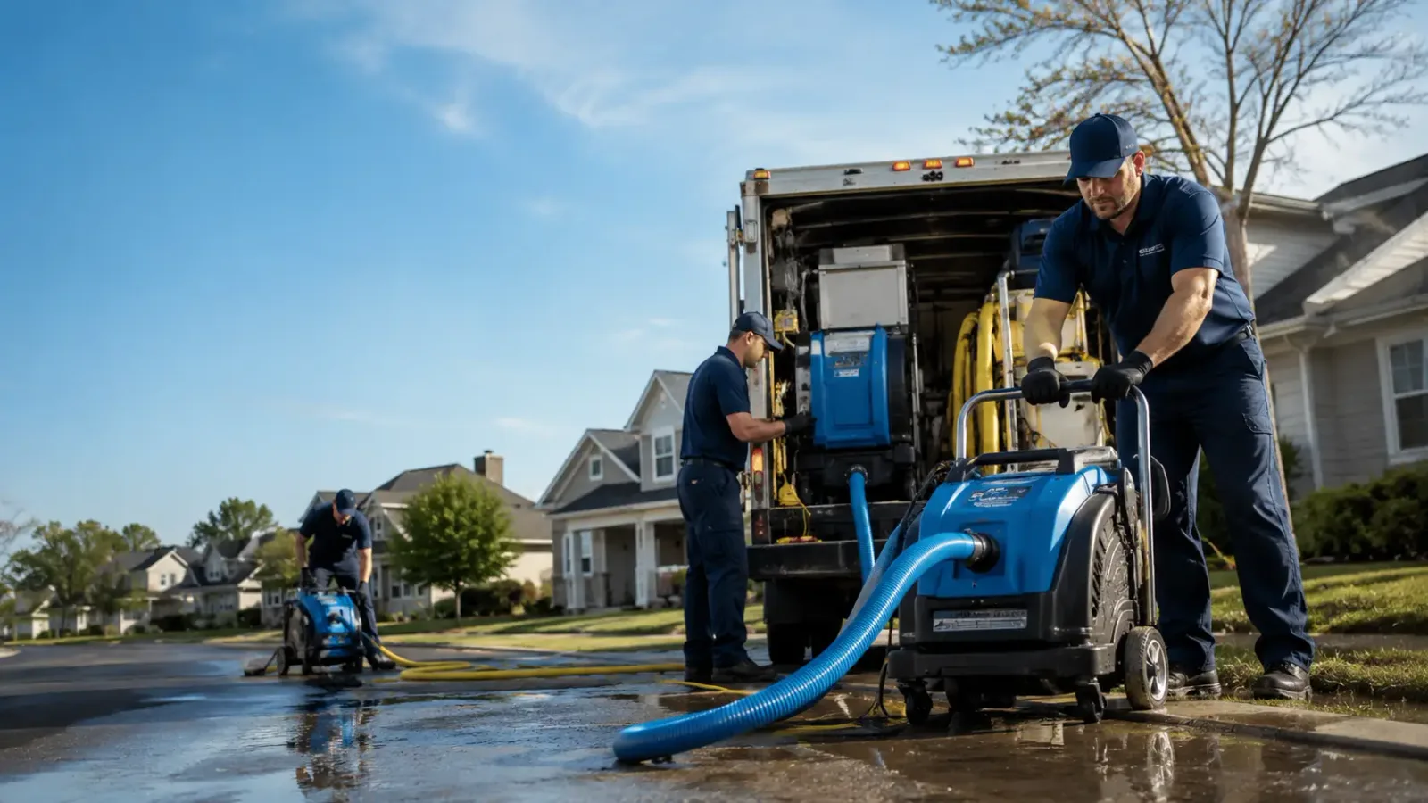 Flood Damage Cleanup in Saint Louisville, OH